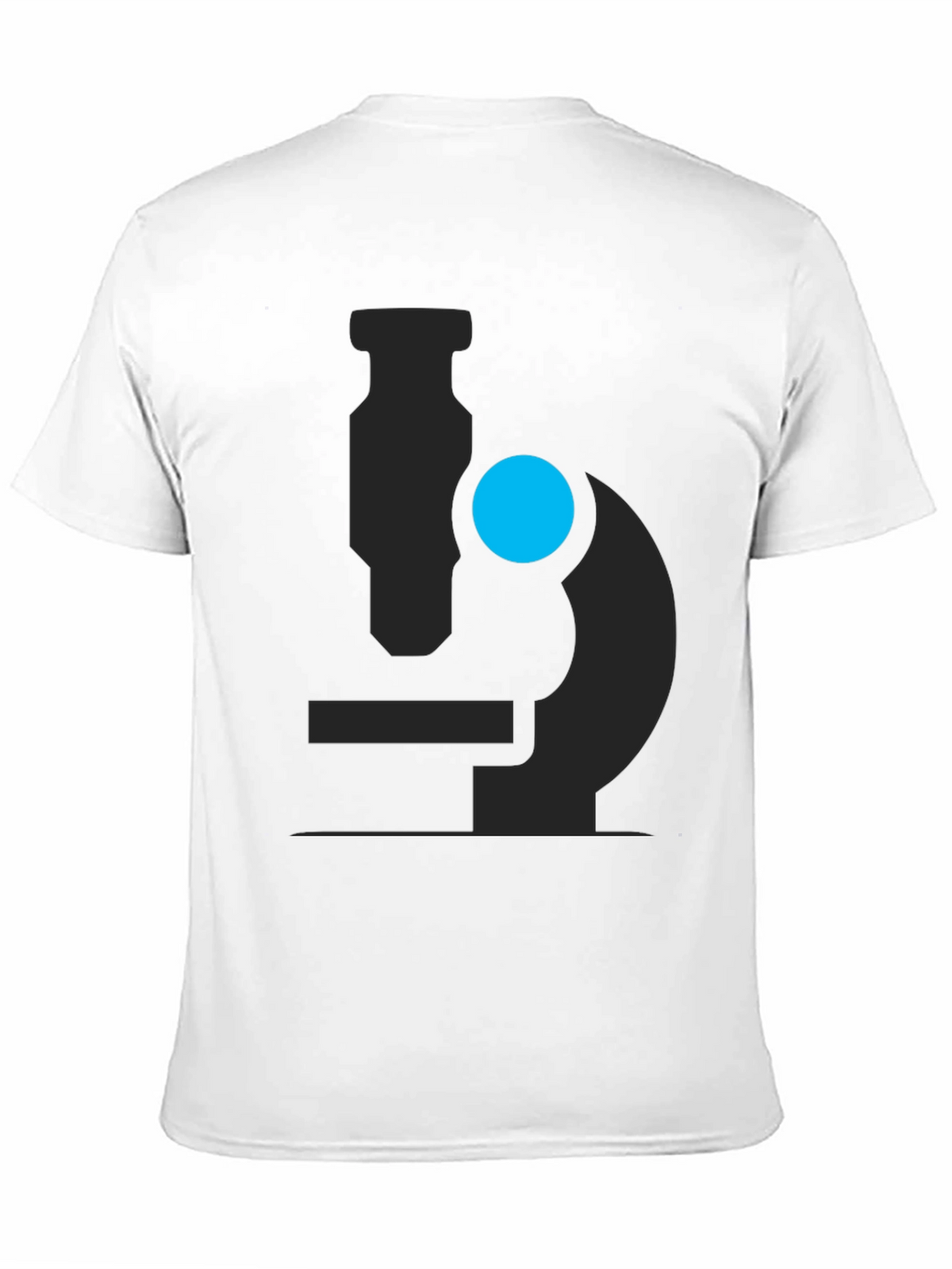 Microscope Graphic Black T-Shirt