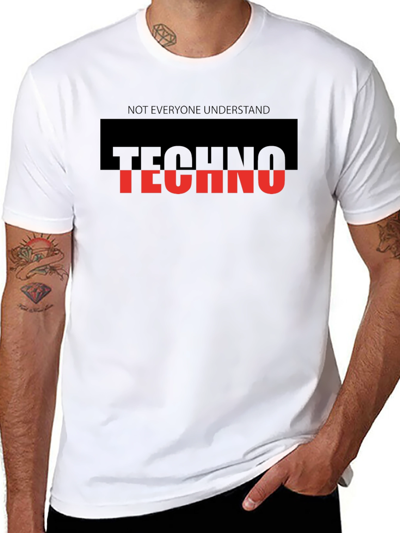 Techno Music T-Shirt - Not Everyone Understands