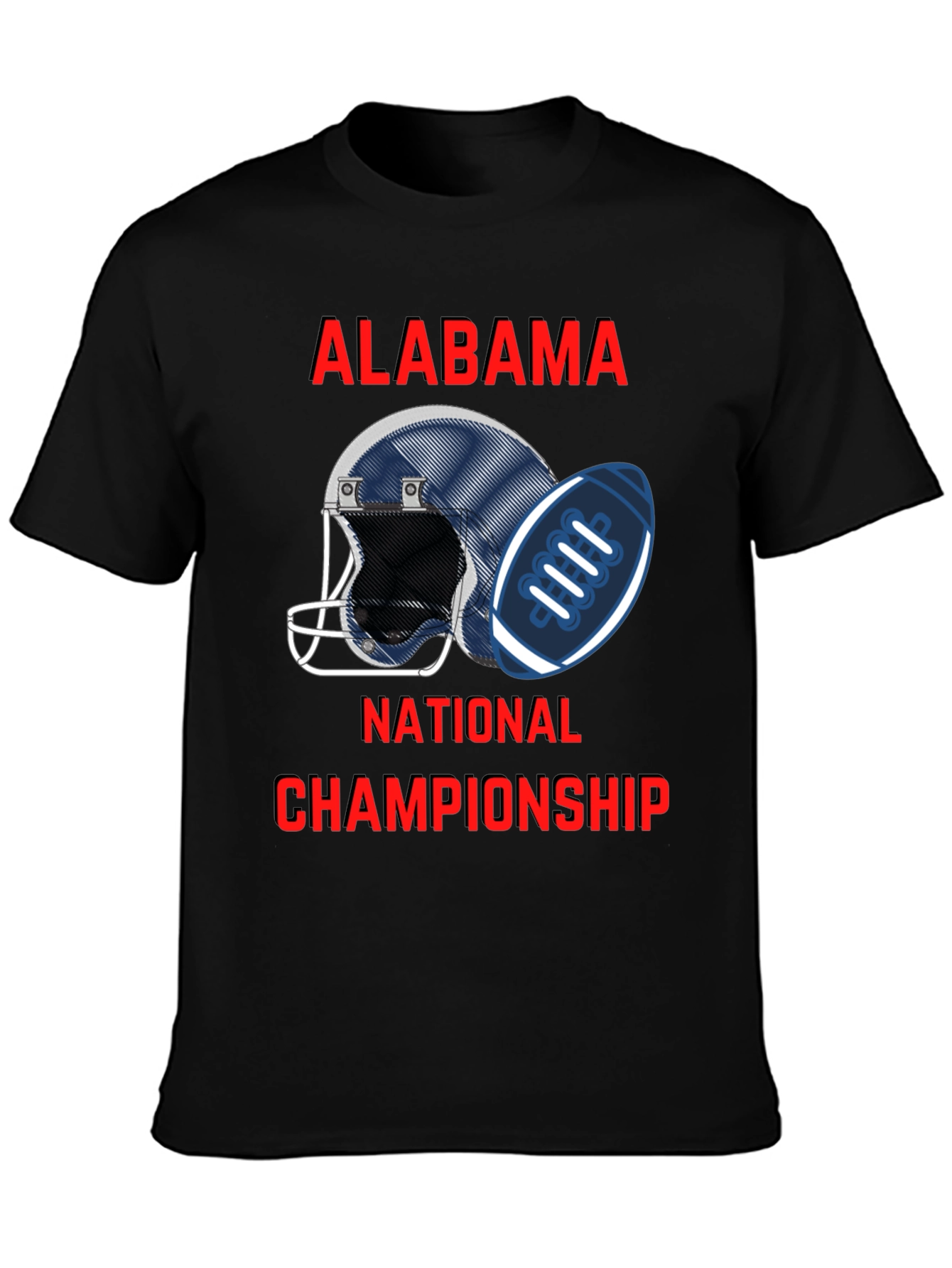 Alabama National Championship Black T-Shirt