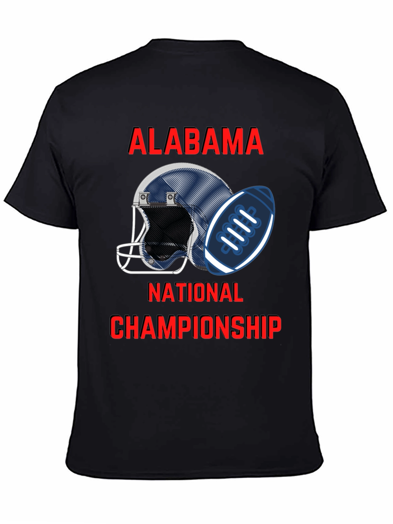Alabama National Championship Black T-Shirt