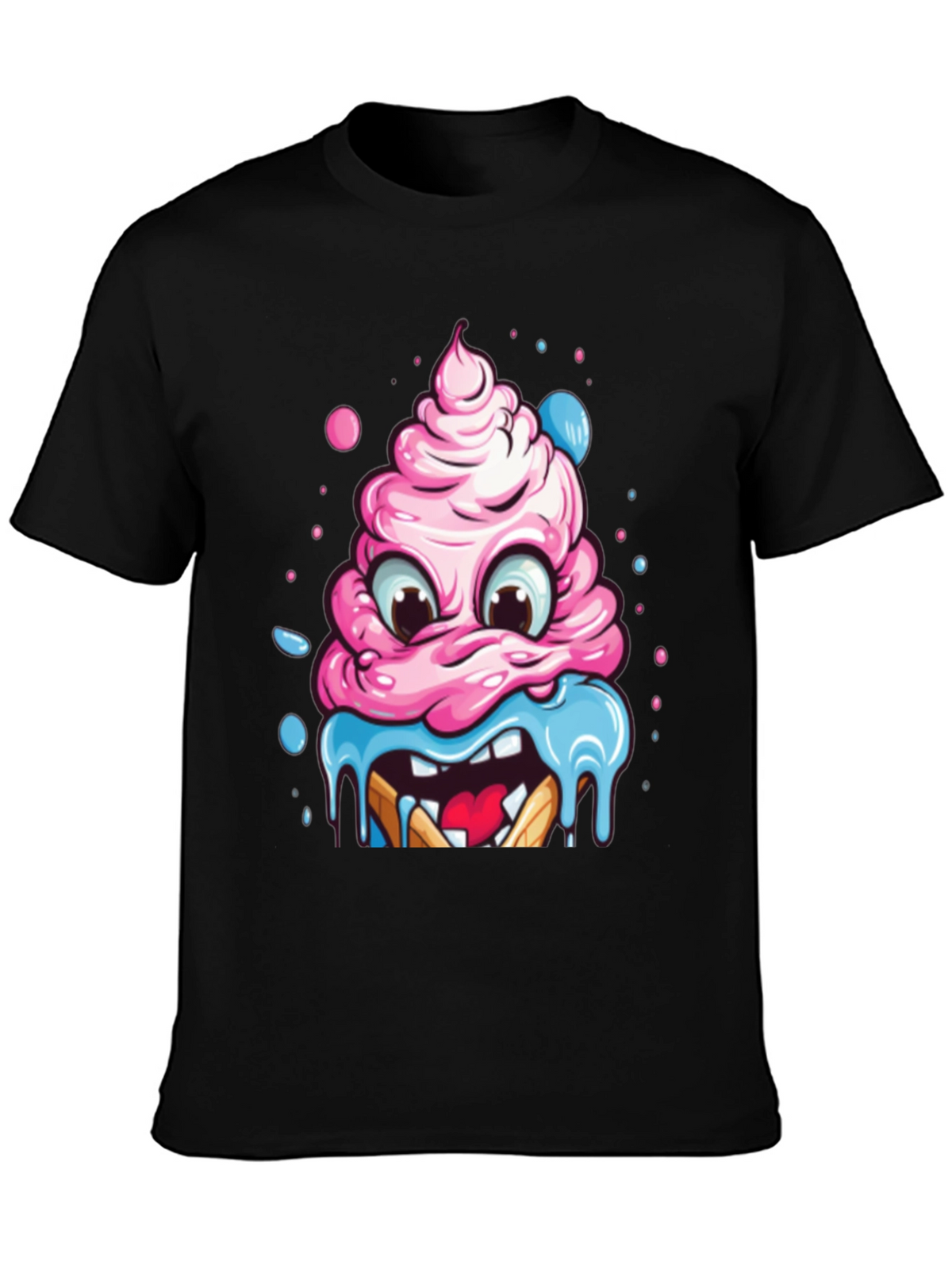 Monster Cupcake Graphic T-Shirt